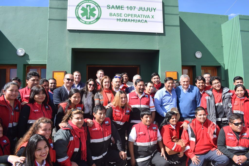 Promesa cumplida; una nueva base SAME inaugurada en la localidad de Humahuaca