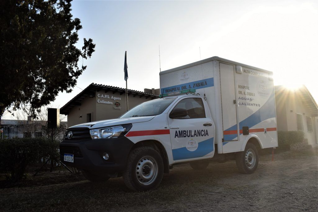 Dispone de una ambulancia completamente equipada