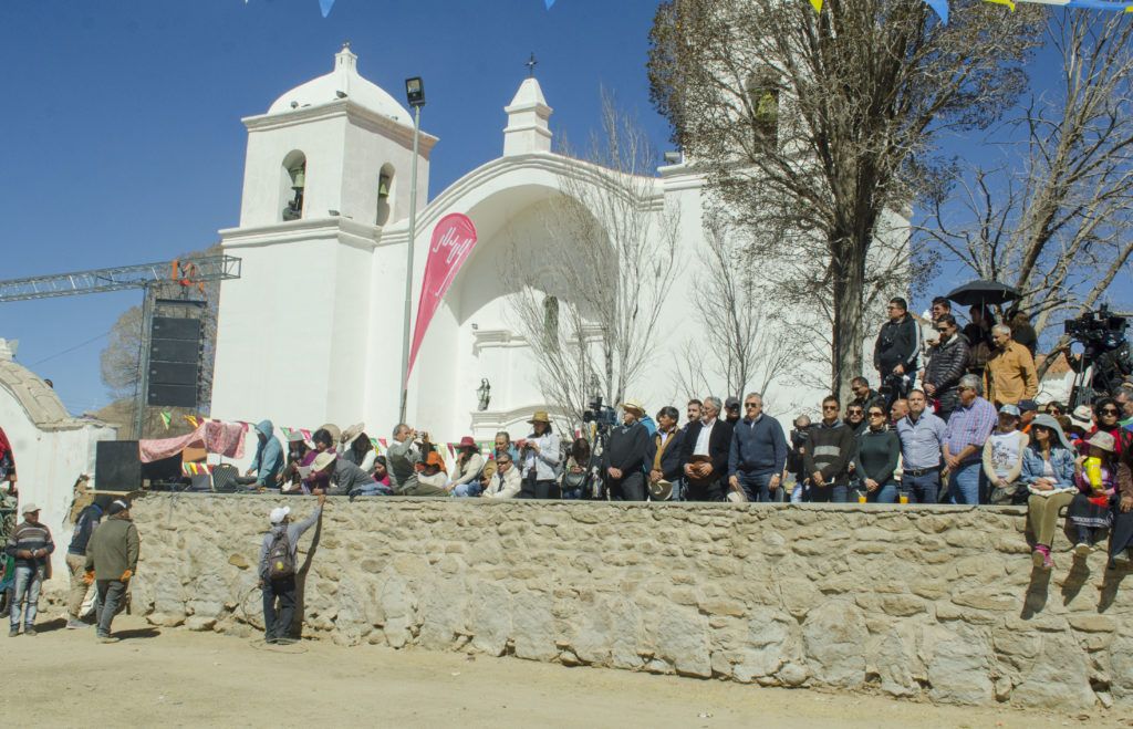 Gobernador Morales encabezó festividades en Casabindo.