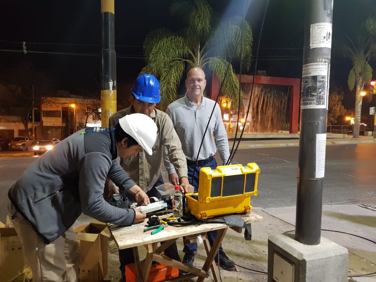 Cámaras de seguridad en el parque Lineal Xibi-Xibi