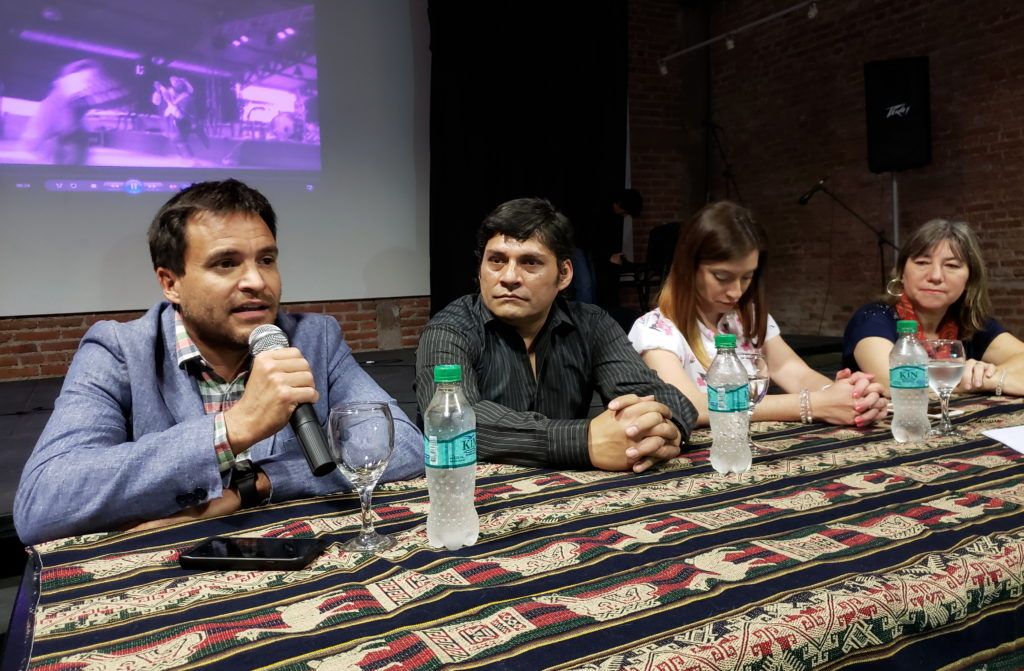 Posadas durante presentación de Pre Cosquín 2019 