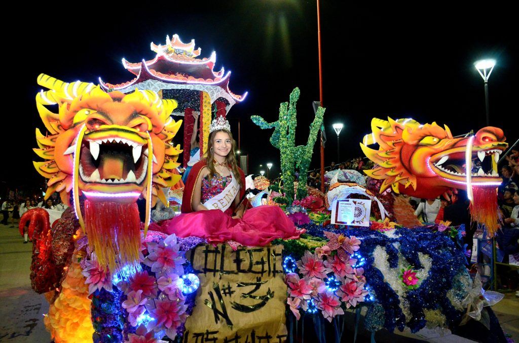 Nuevo desfile de carrozas en la Ciudad Cultural.