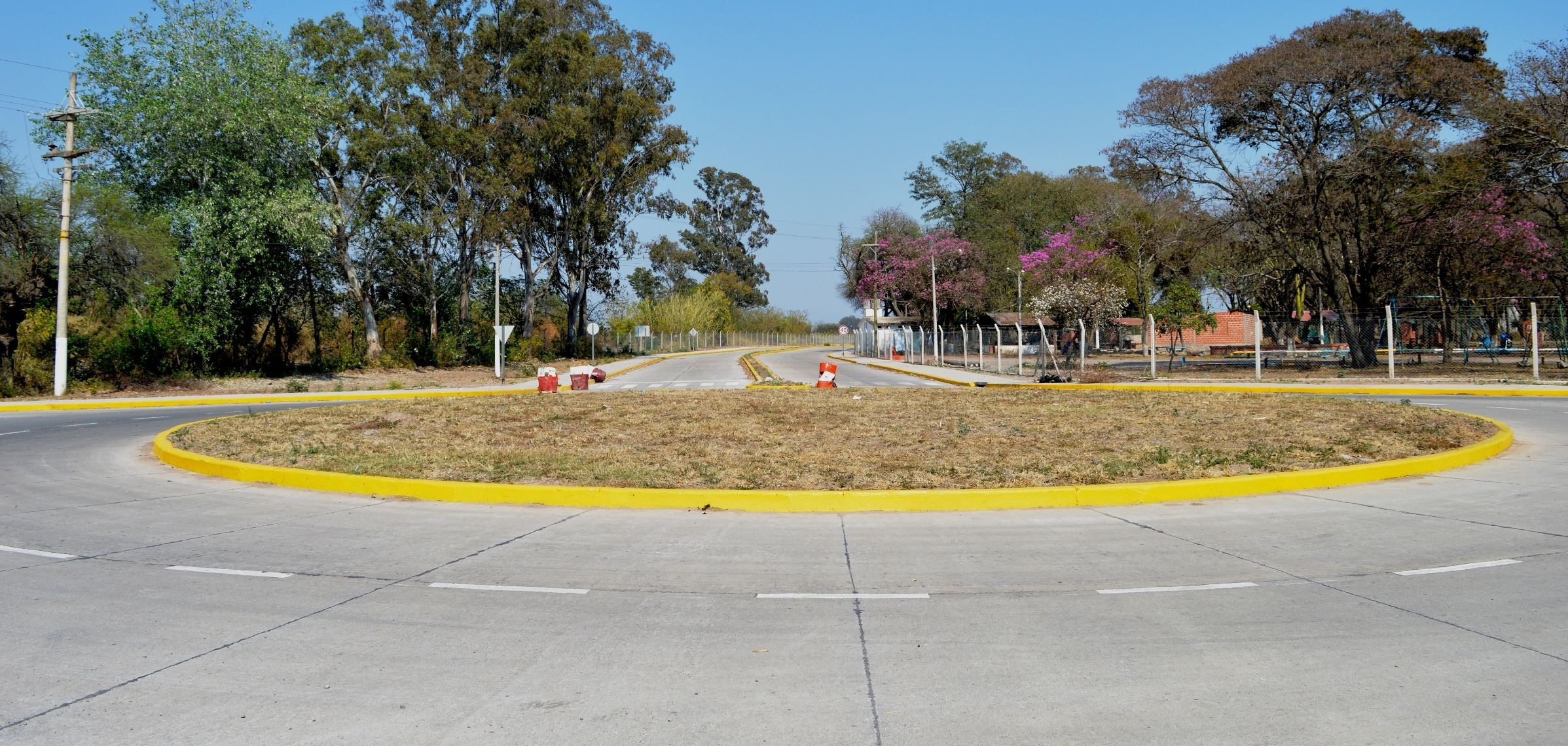La segunda etapa de la obra del Nuevo Acceso a Perico implica la construcción de una nueva rotonda y la pavimentación de 400 metros.