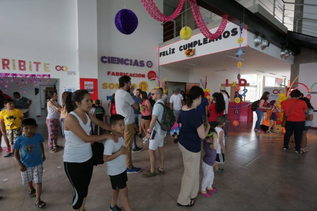 Padres con sus hijos concurrieron a IxD Jujuy.