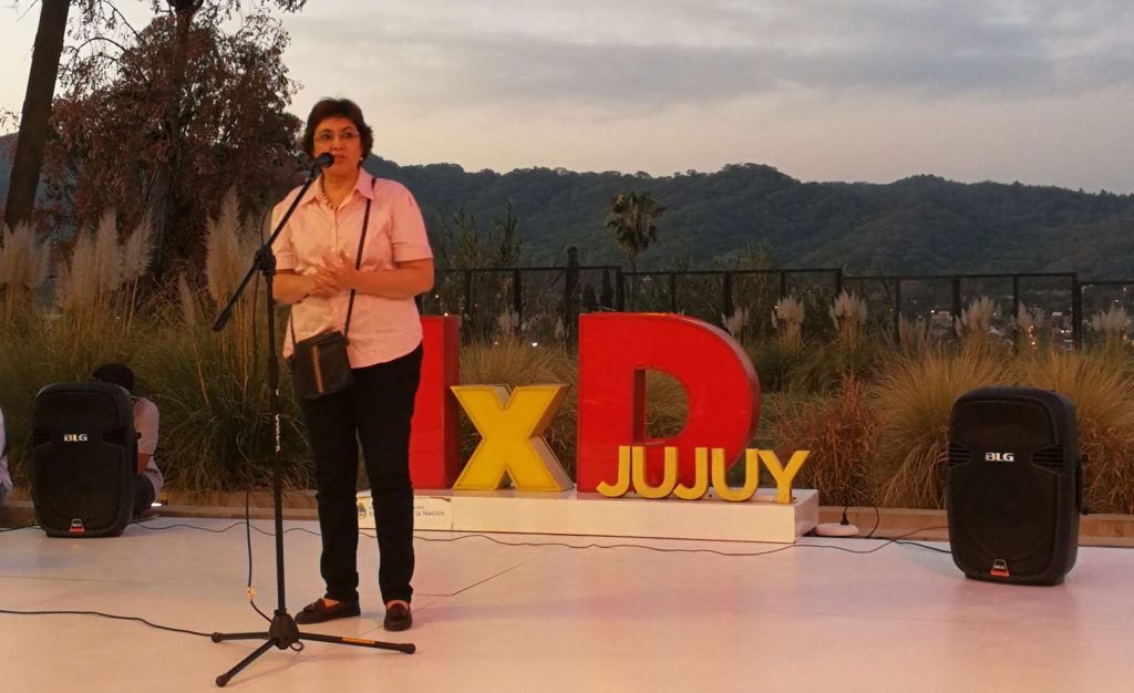 Discurso de la Ministra Isolda Calsina.