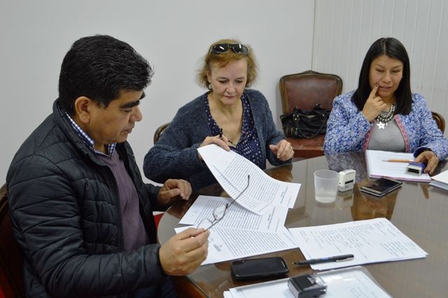 El acto de apertura de ofertas fue encabezado por la secretaria de Infraestructura, Liliana Giménez.