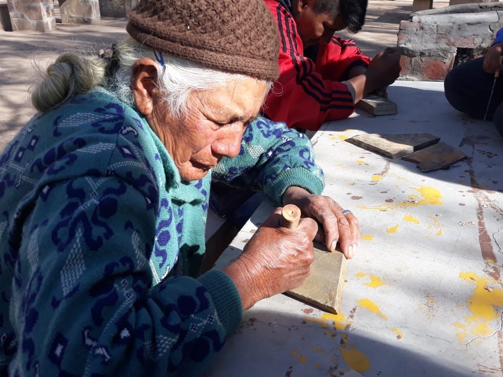 Adultos y jovenes participaron de los distintos talleres