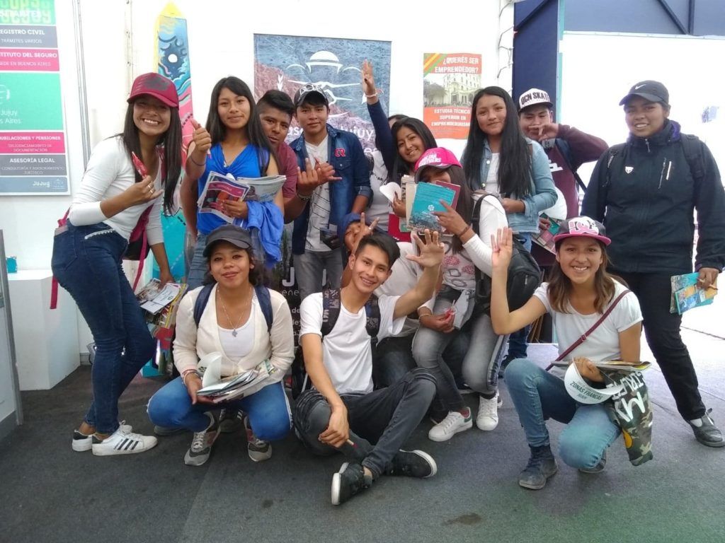 Gran concurrencia de público al stand de la Casa de Jujuy en Buenos Aires. 