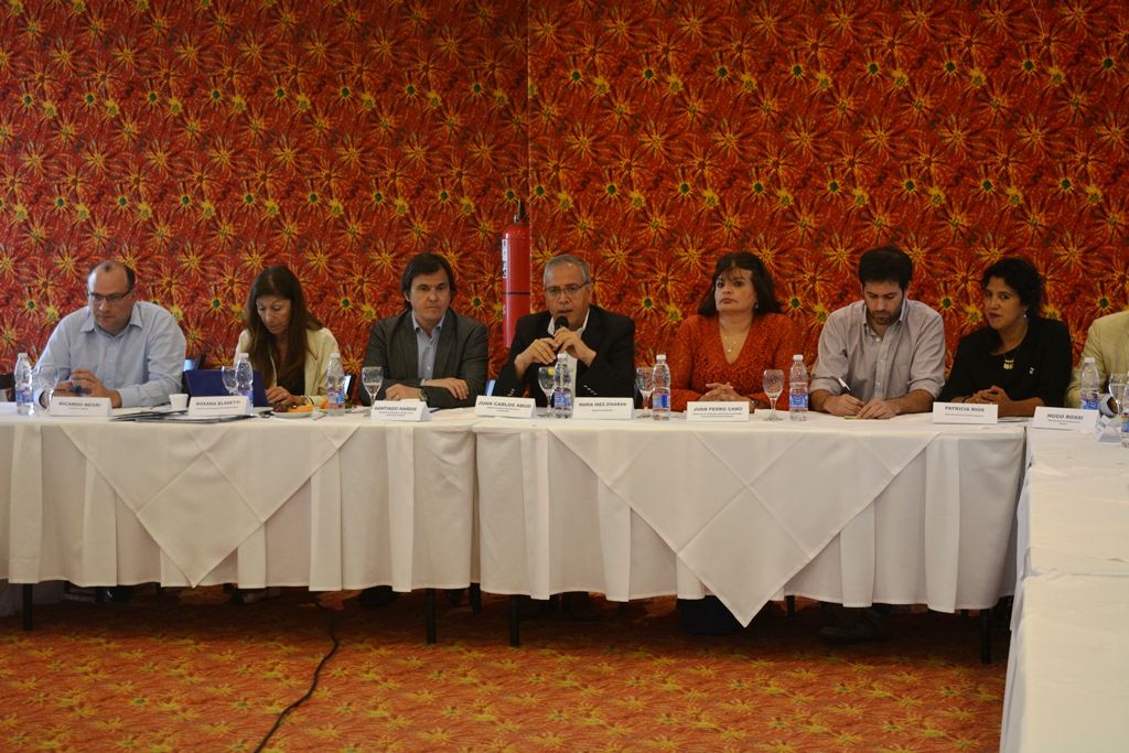 Autoridades de la reunión del Consejo Federal Agropecuario en Jujuy