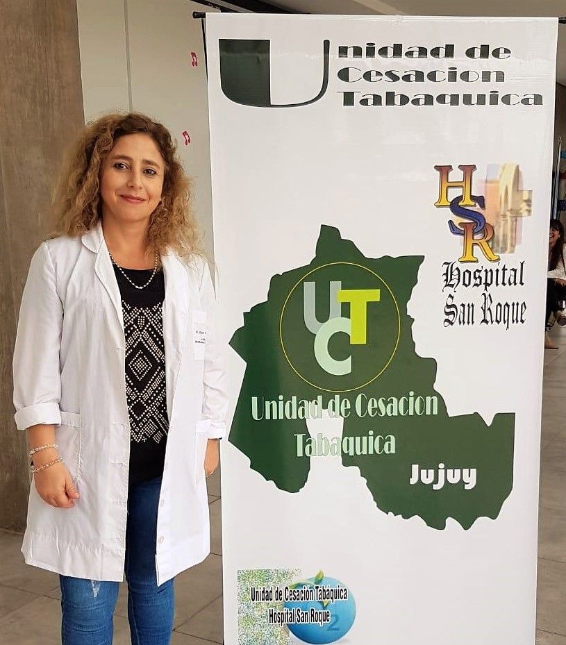 Dra. Ana Otero, referente de la Unidad de Cesación Tabáquica del Hospital San Roque