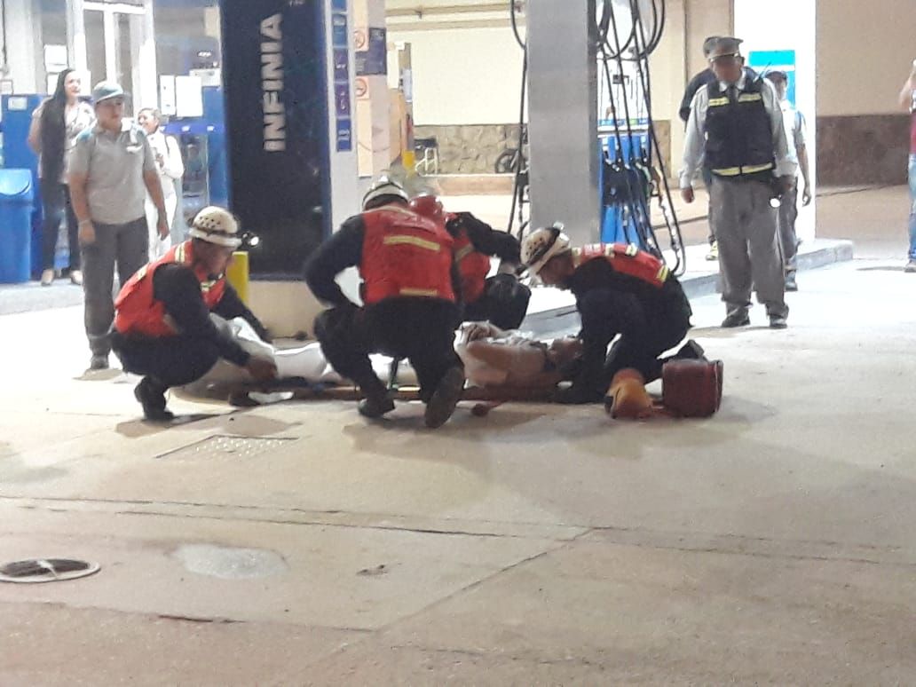 Simulacro de asistencia ante derrame de sustancias químicas