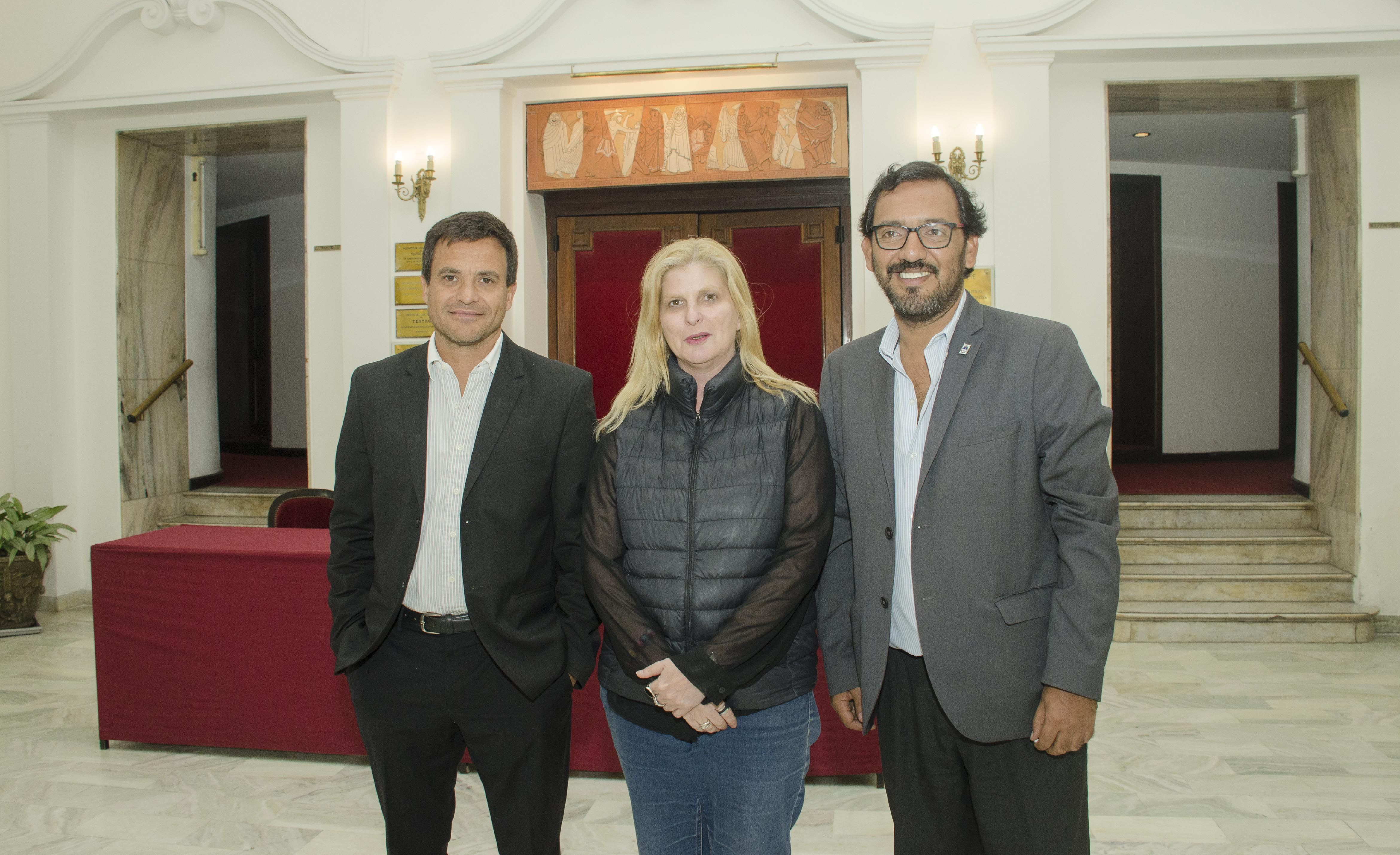 Federico Posadas, Andrea Merenzon y Luis Medina Zar, con buenas expectativas por "Jujuy Corazón Andino"