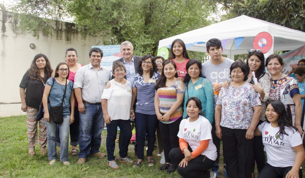 Morales visitó a emprendedores en el CAPS de Coronel Arias