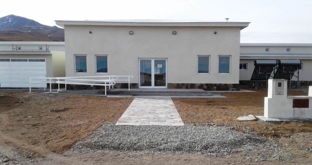 El Ministerio a cargo de Rizzotti también tuvo a su cargo la construcción del nuevo módulo habitacional para el Paso Fronterizo de Jama.