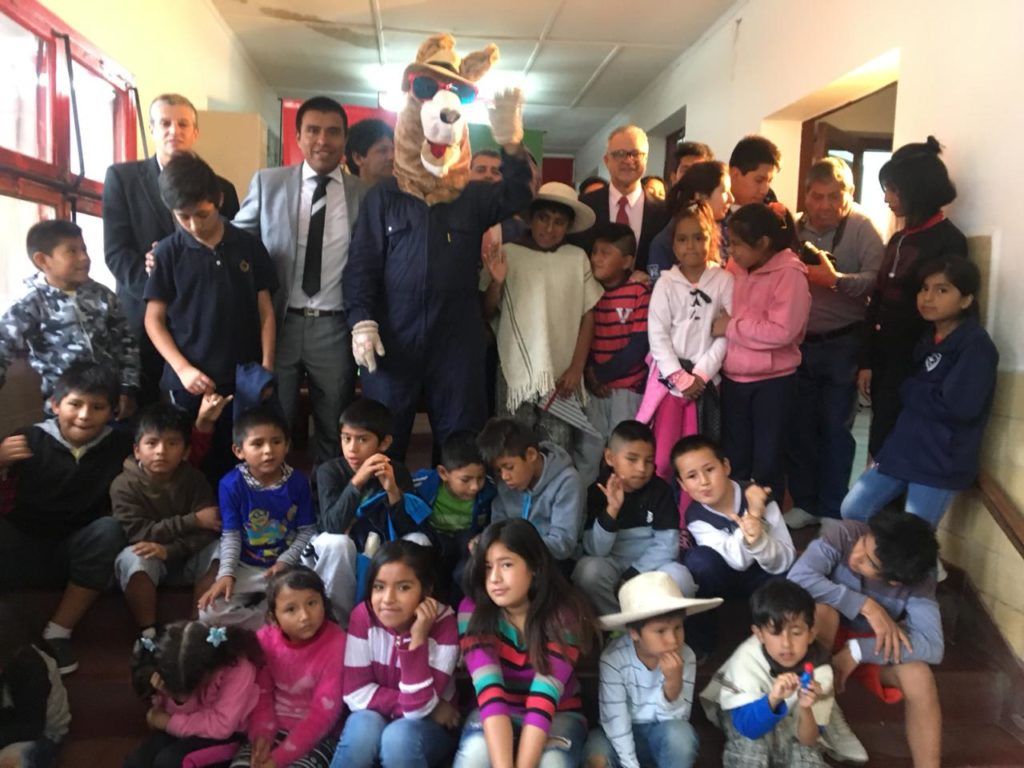 Hogar Escuela N° 1 “Moseñor de la Iglesia” una de las instituciones beneficiadas. 