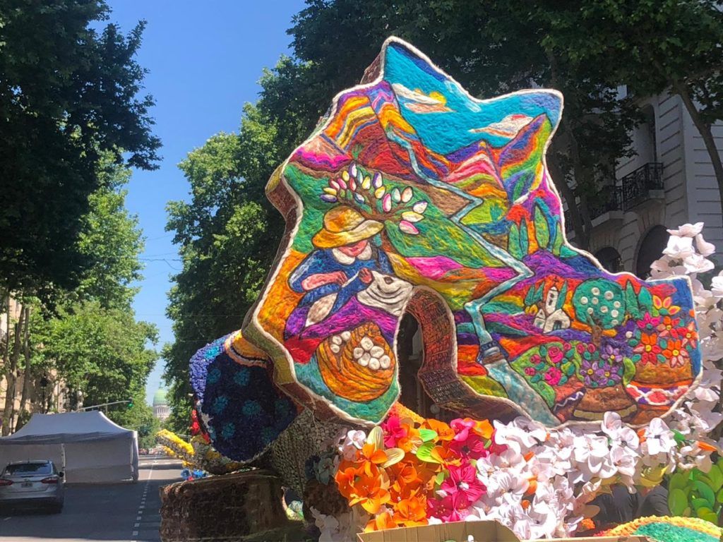 La Casa de Jujuy participa de Buenos Aires Celebra las Regiones con un stand informativo sobre la provincia.