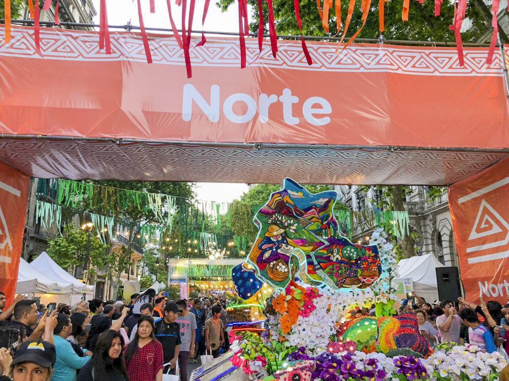 Carrroza participando de la Feria