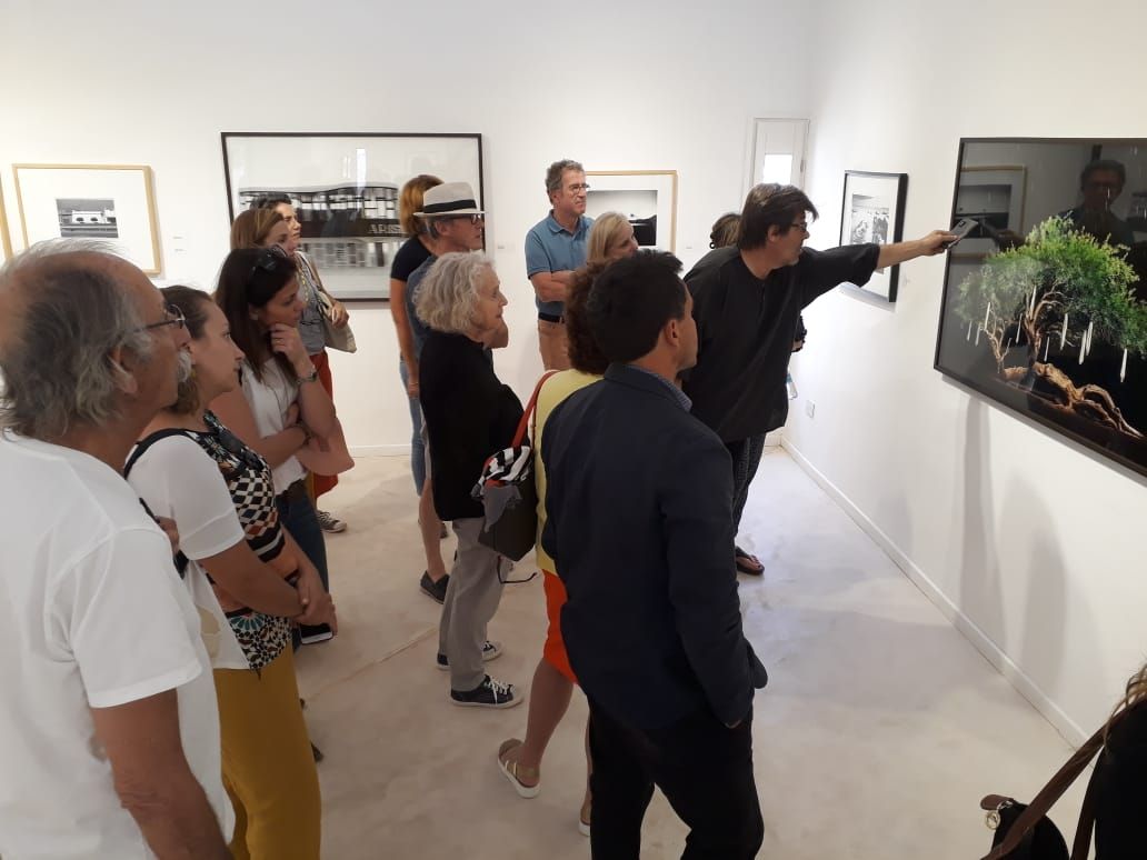 Otra instancia del recorrido donde observaron la riqueza cultural y artística de Jujuy