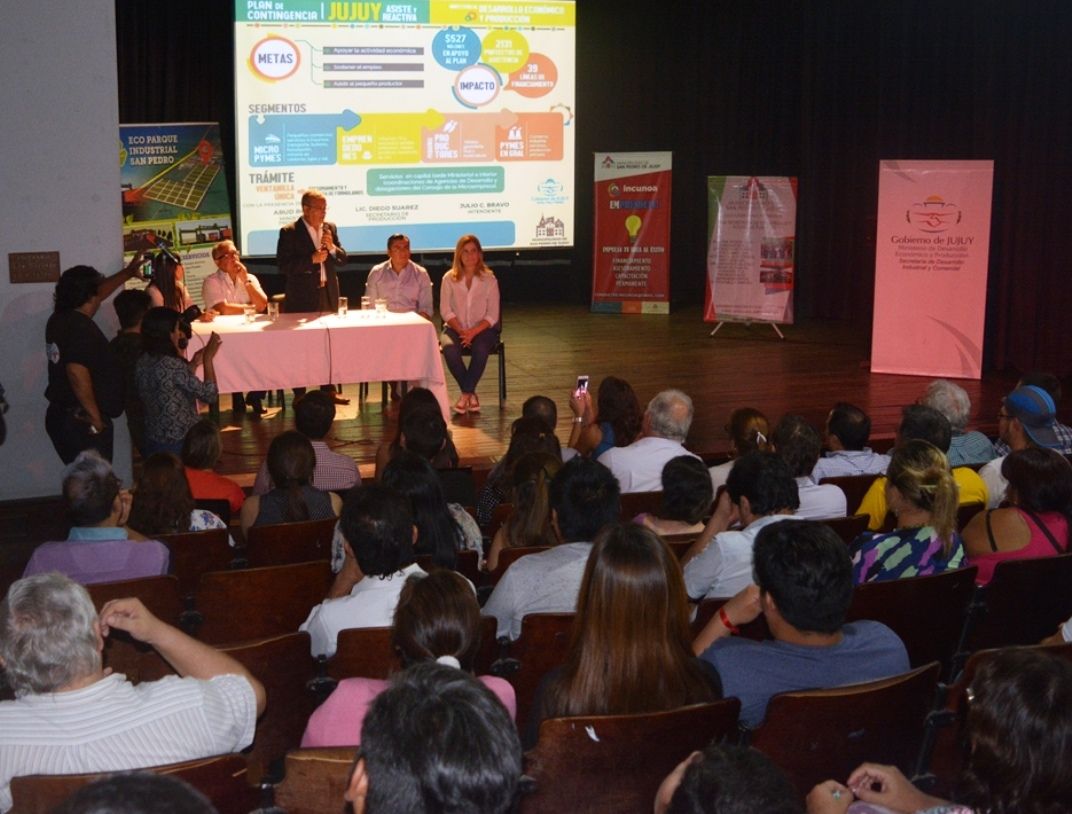 Jujuy Asiste y Reactiva para emprendedores y productores de San Pedro