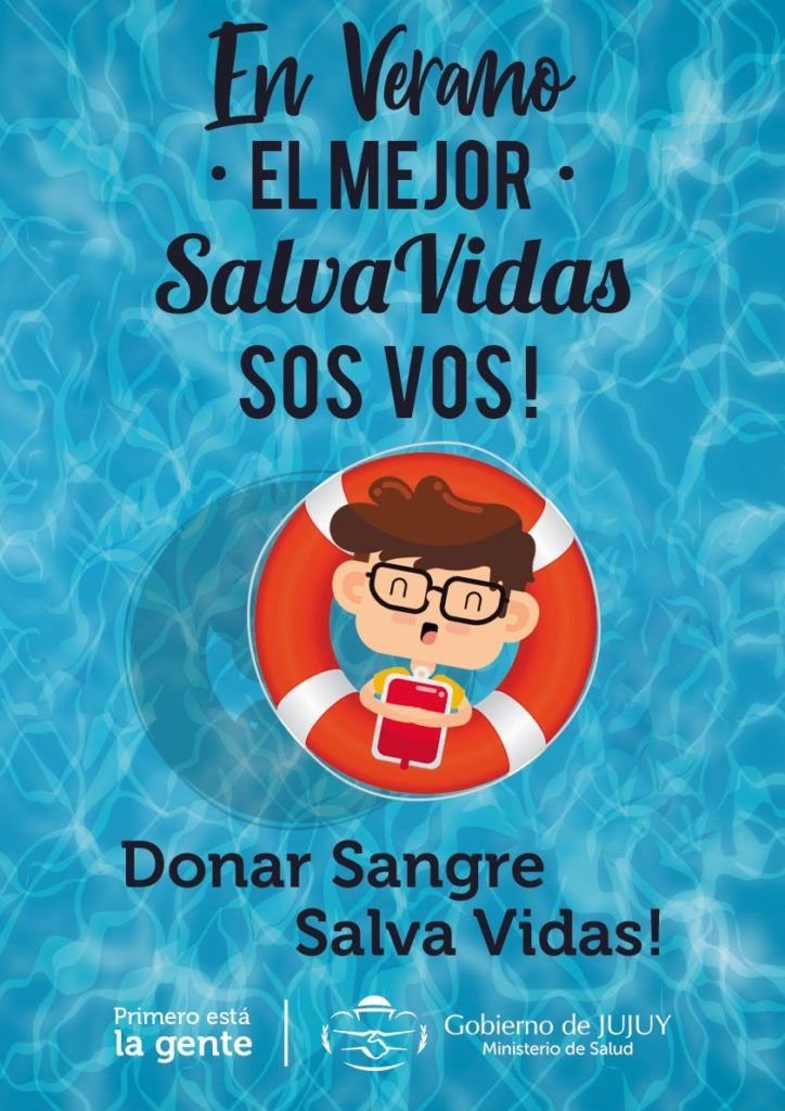 La campaña lleva por nombre "El mejor salvavidas sos vos"