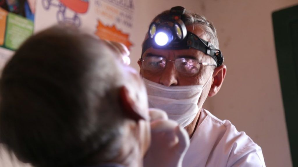 Comunidad de San Lucas con servicio Odontologico