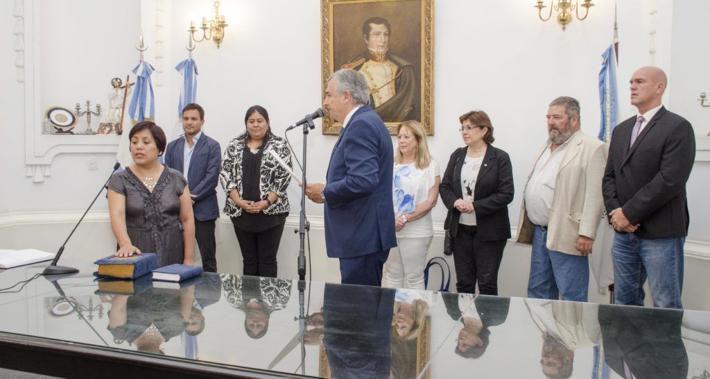 Alejandra Liquin, asumió como Secretaria de Pueblos Indígenas.
