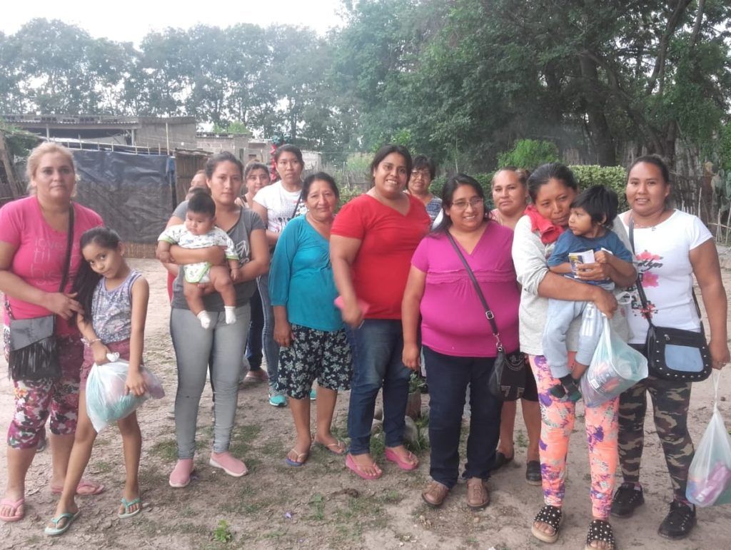 El equipo técnico de la Secretaría de Pueblos Indígenas visitó a comunidades aborígenes guaraníes.