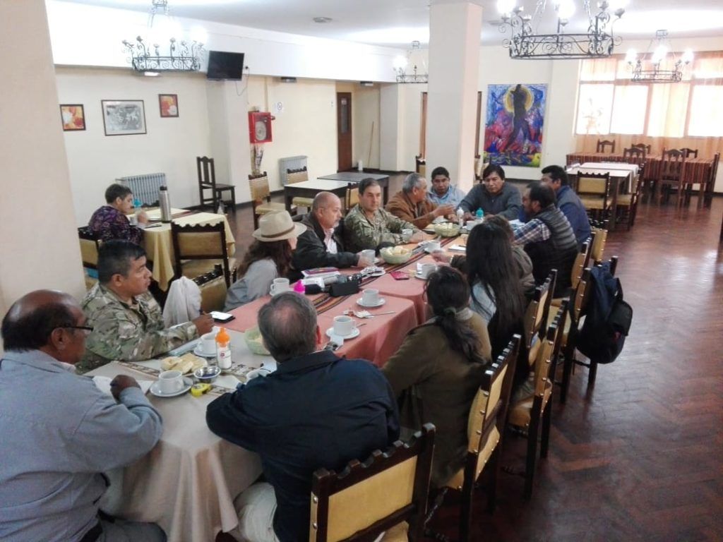 Otra instancia de la reunión