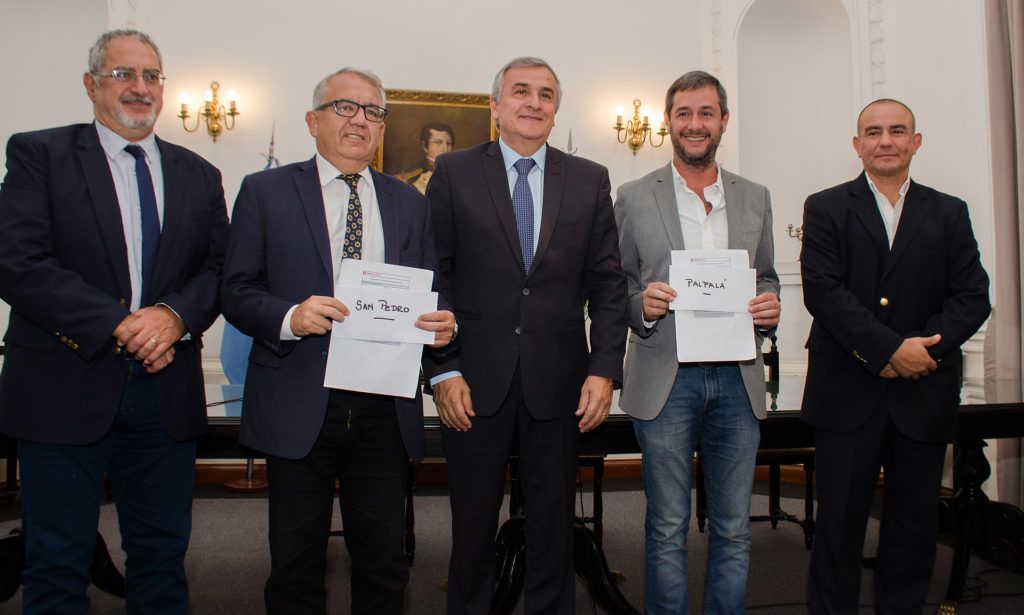 El Gobernador Gerardo Morales, entrega de equipamiento a hospitales 