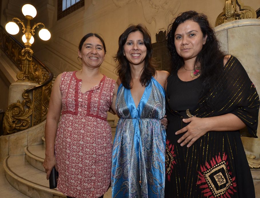 La música se hizo presente a través de Noelia Gareca, Carolina Escobar, y Cecilia Palacios.