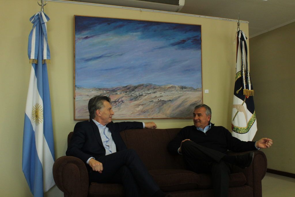 Gobernador Morales y Presidente Macri.