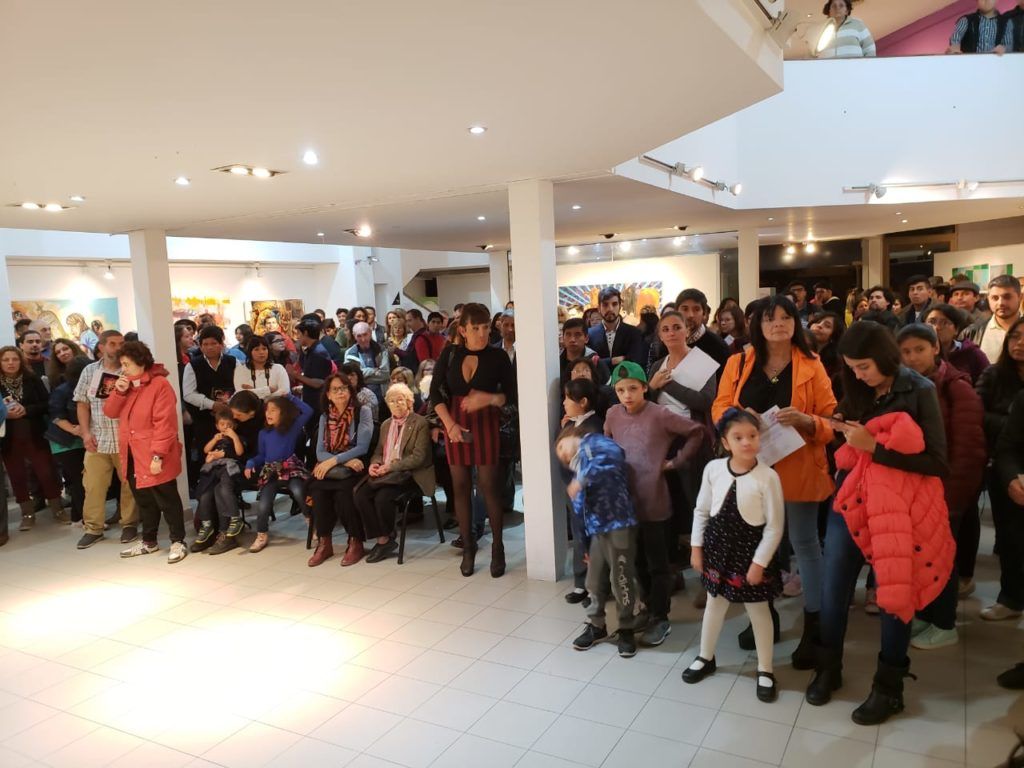 Importante cantidad de público se acercó a Culturarte.