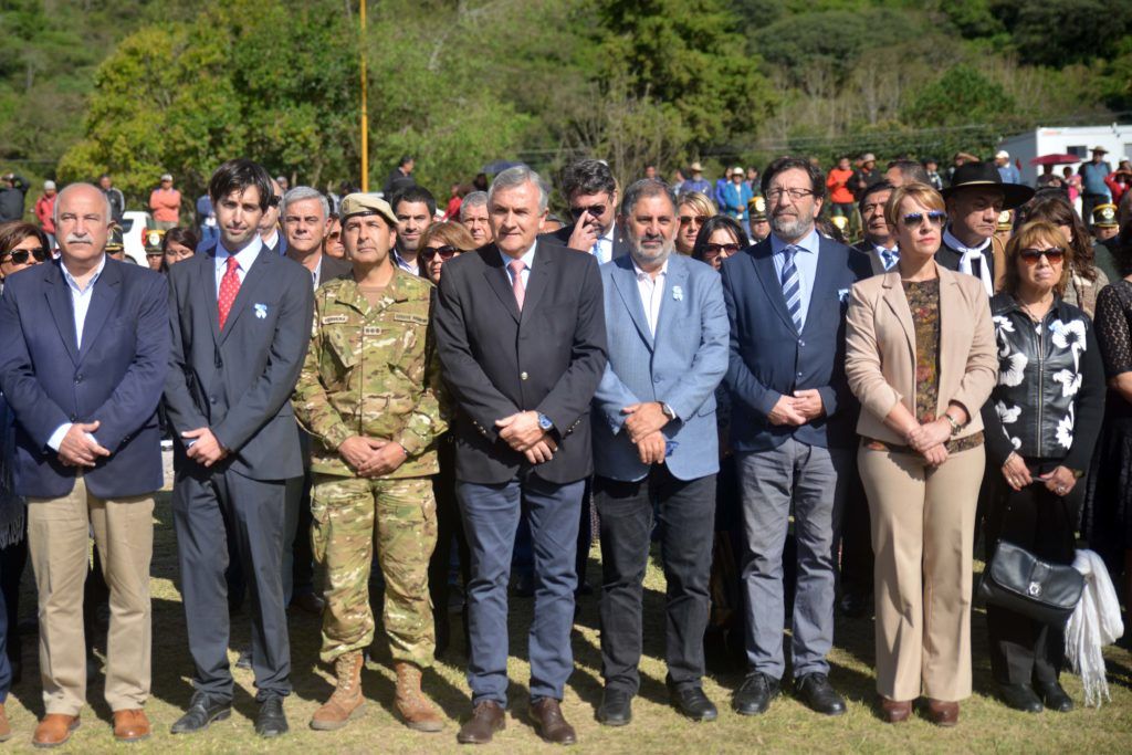 Día Grande de Jujuy. El Gobernador, Gerardo Morales junto a funcionarios nacionales y provinciales
