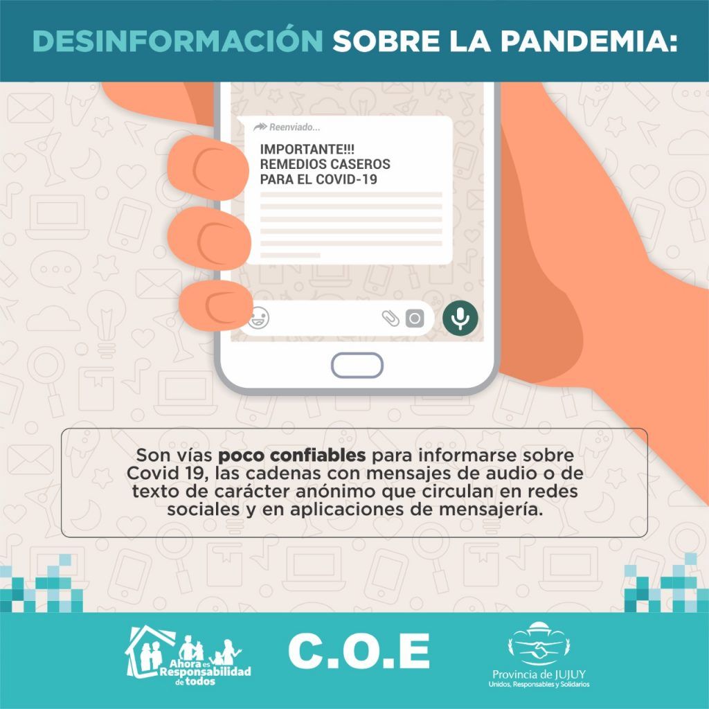 Consejos para evitar la desinformaci n en pandemia