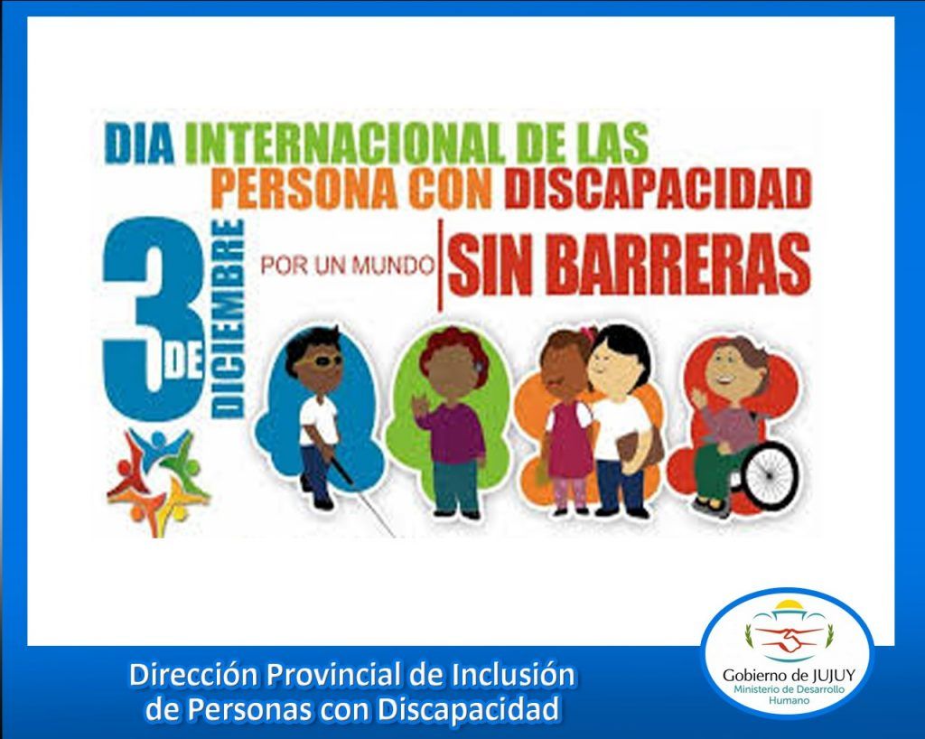 Día Internacional De Las Personas Con Discapacidad.