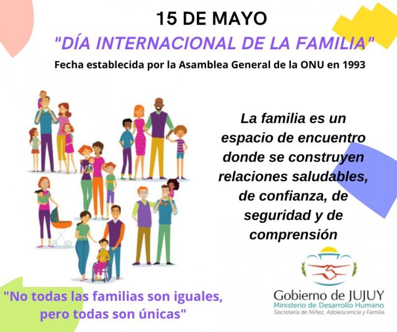 Se celebró el Día Internacional de la Familia
