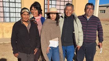 secretaria de gestion: visita a la fundacion warmi