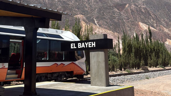 El Tren Solar de la Quebrada suma un nuevo apeadero que será inaugurado este domingo