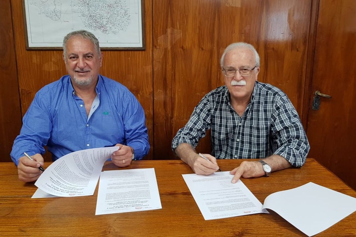 Salud firmó convenio con la Sociedad Sirio Libanesa de San Pedro