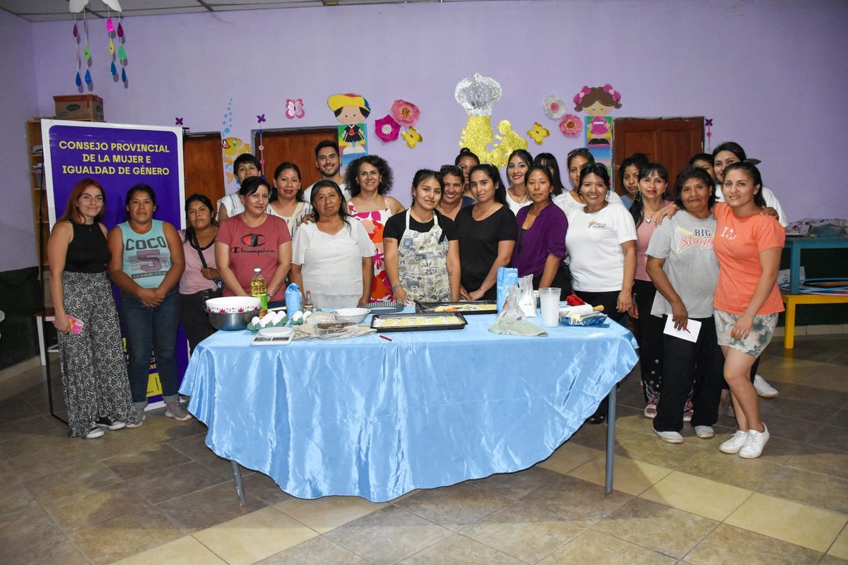 Consejo de la Mujer: Mujeres de Caimancito dictaron  taller de gastronomía