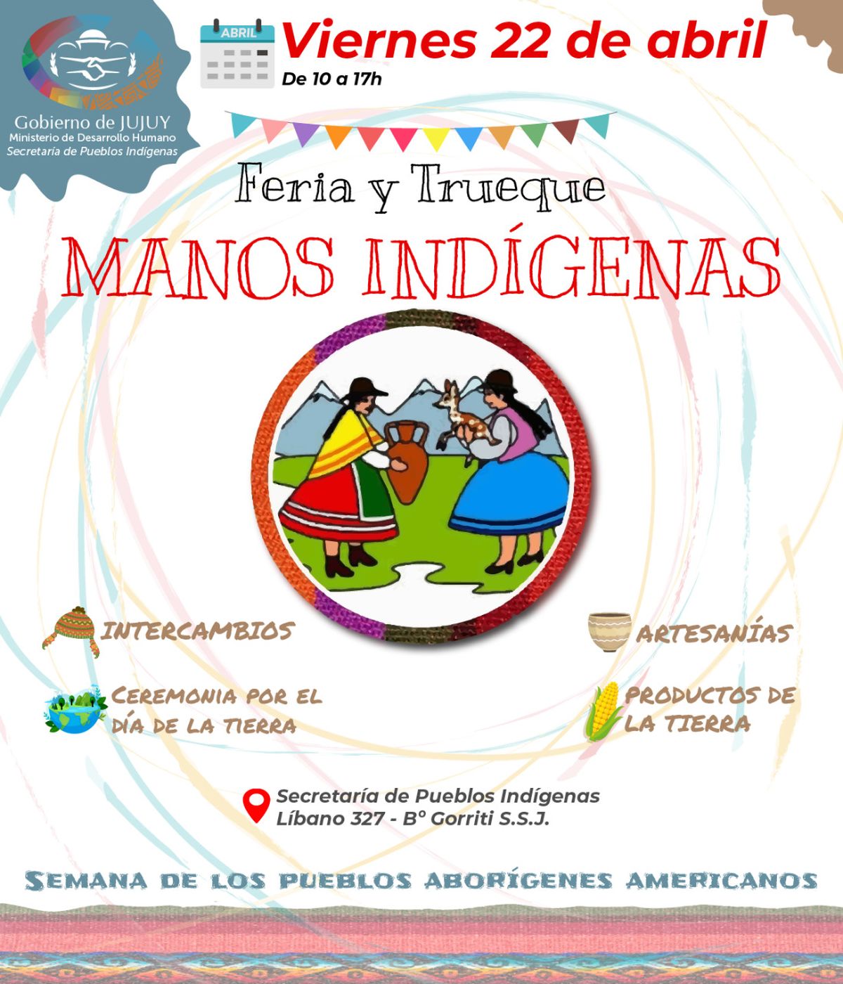 Se realiza la Feria y Trueque Manos Indígenas