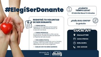 Jujuy concretó el operativo de donación número 14 en el Pablo Soria