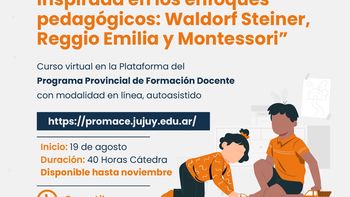se encuentran abiertas las inscripciones a los cursos del segundo tramo del programa provincial de formacion docente