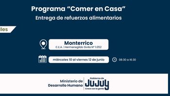 Refuerzos alimentarios para familias de localidades de Valles