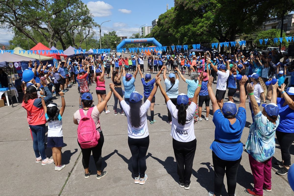 Más de 500 personas participaron en la Maratón - Caminata Familia y Diabetes