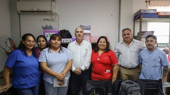 Manzur continúa con la agenda de trabajo en territorio recorriendo hospitales y CAPS del interior