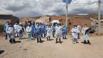 rastrillaje sanitario se focalizo en 6 barrios de humahuaca