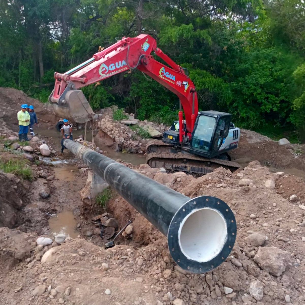 Agua Potable finalizó obra estratégica en Palpalá de cara al estiaje