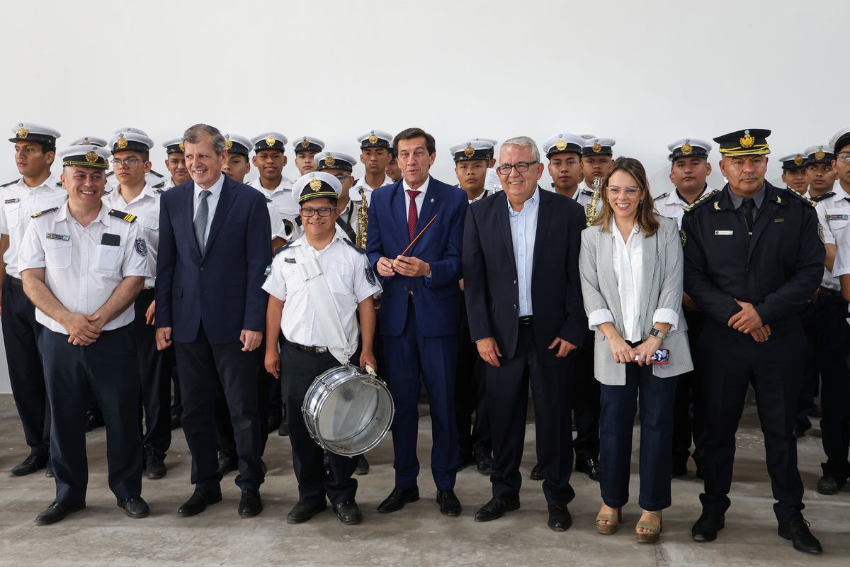 La Banda de Música Infanto Juvenil de la Policía de Jujuy estrena su propio espacio en San Pedro