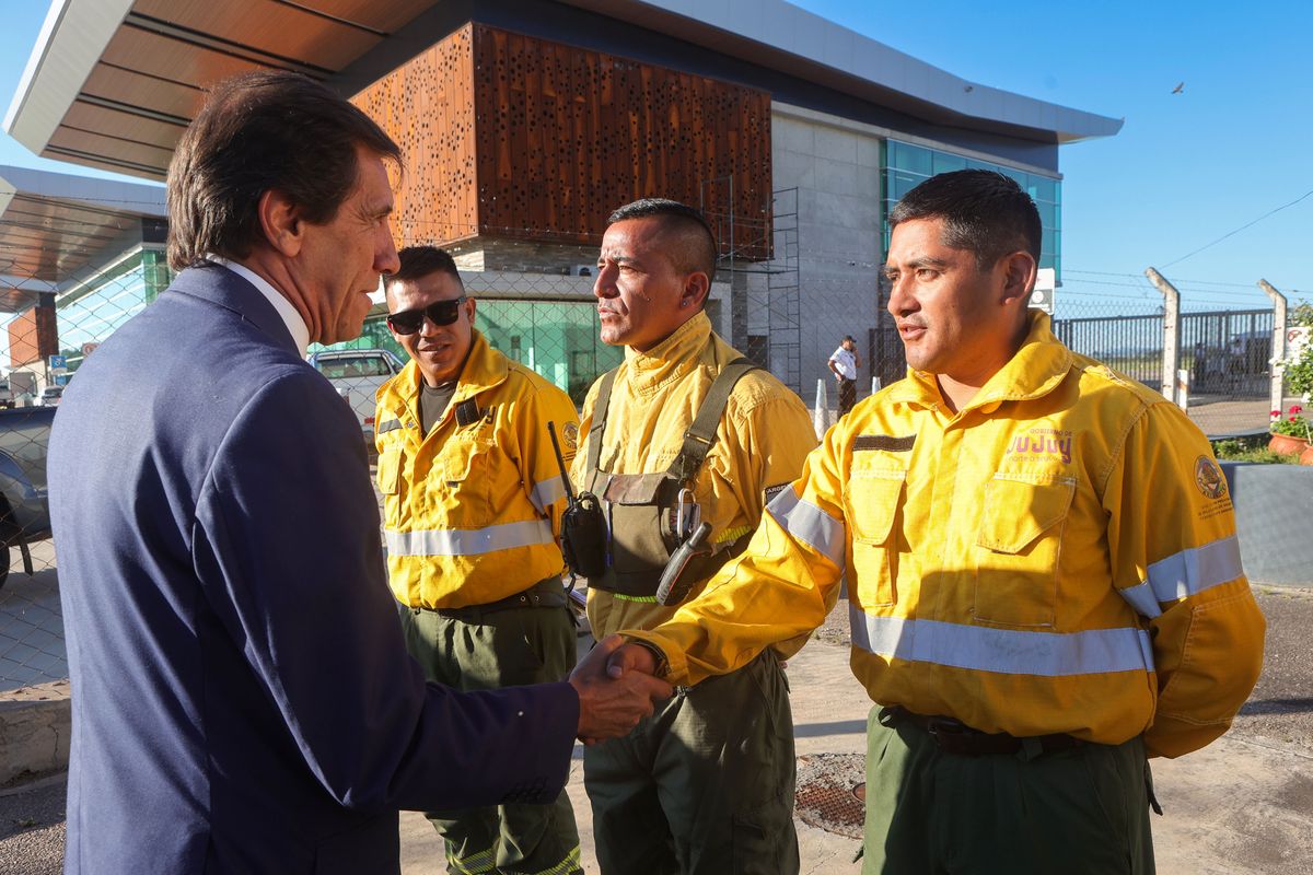 Brigadistas jujeos estn en Neuqun